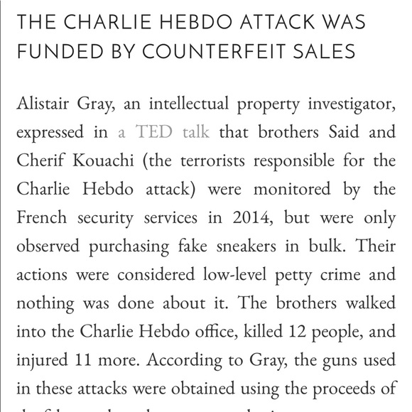 FAKE HANDBAGS HURT REAL PEOPLE - Picture 4 of 10